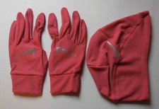 Nike Essential Hat and Gloves Run Set Men Adobe/Particle Grey/Silver L/XL
