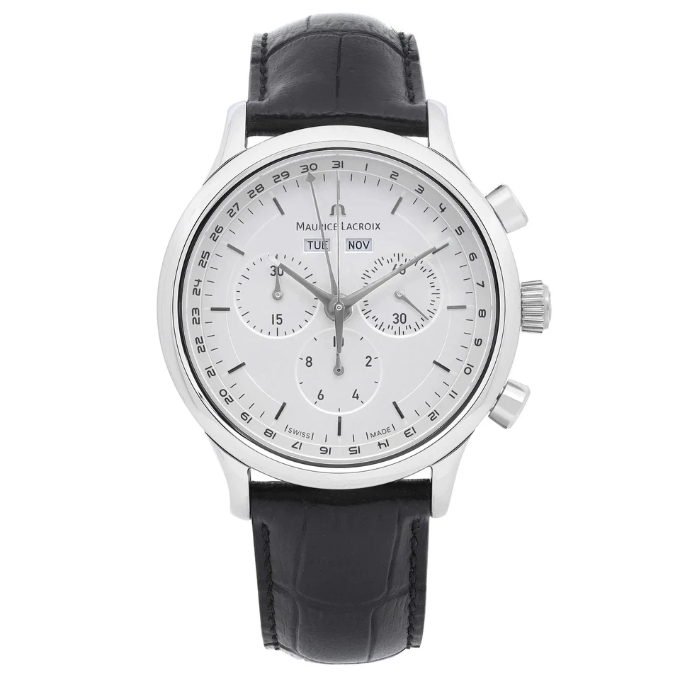 Maurice Lacroix Les Classiques Steel Silver Dial Quartz Watch LC1008-SS001-130