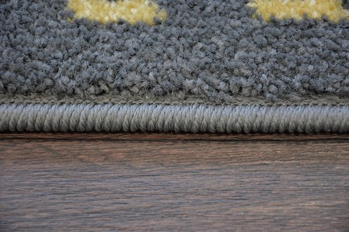Modern Hall Runner FUNKY TOP LOK graphite zigzag Width 80 - 100 cm long AGNELLA - Picture 6 of 9