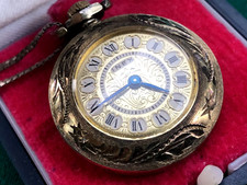 Vintage Women's pocket watch INEX sriblo 925 stigma 17 stones