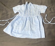 ANTIQUE Vintage Victorian Baby Clothing Cotton Dress Toddler Dress OLD Size 2 Yr