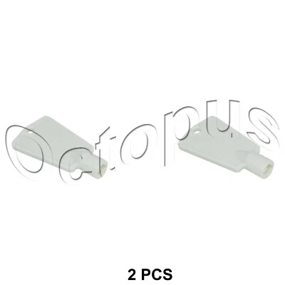 OCTOPUS 2x Freezer Door Lock Key for Electrolux Frigidaire 297147700 AP4301346 PS1991481