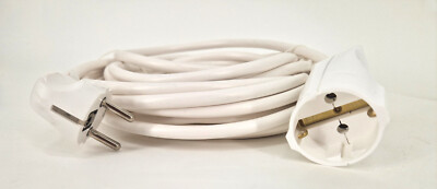 10m Verlängerungskabel Schuko Unitec 55544 H05VV-F3G1,5mm2 IP20 bis 3680W 16A (2