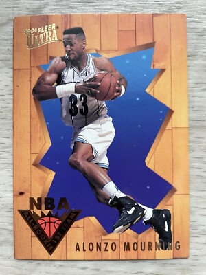 1992  Fleer Ultra  All Rookie Team  - Alonzo Mourning ROOKIE CARD