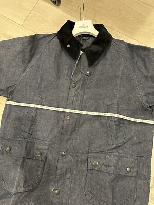 Barbour Men's Bedale Denim Jacket Coat Heritage Special Edition