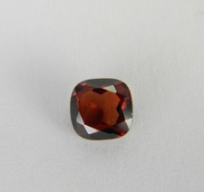 .795 Carats Natural Mozambique Red Garnet Faceted Gemstone Cushion RGT66