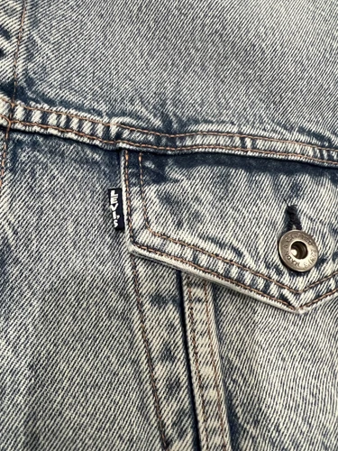 Rare Levi’s Levis Made & Crafted Premium Quality Oversized LMC Big E Jacket L image 4