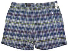Brooks Brothers Men Cotton Colorful Plaids Casual Bermuda Shorts Size 40 NWT NEW