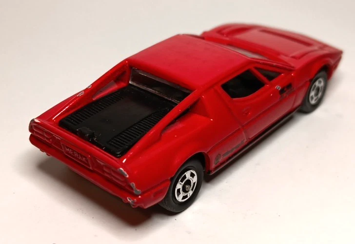 1978 Tomica Maserati Merak SS Red 1:62 Scale TOMY F45 Japan - Image 3 of 4