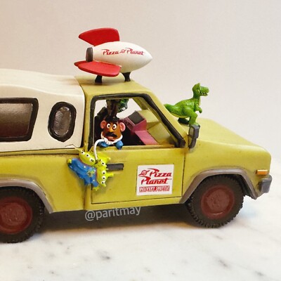 日本未発売 TOY STORY PIZZA PLANET TRUCK トイストーリー ピザ