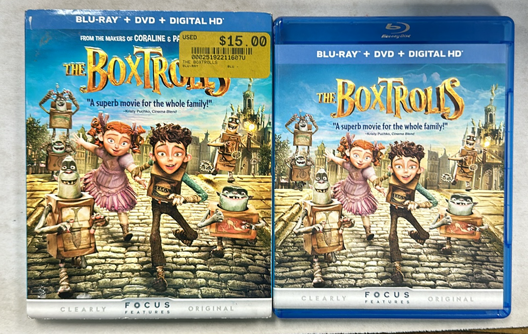 The Boxtrolls (Blu-ray + DVD + DIGITAL HD) - Blu-ray - (B133-63