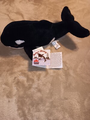 Northern Wildlife Orca Stuffed Animal C4