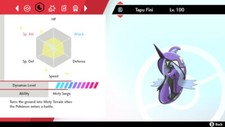 Tapu Fini Pokemon Sword and Shield 6IV The Crown Tundra