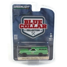 GREENLIGHT BLUE COLLAR SERIES 11 1972 FORD RANCHERO 500 GREEN QUAKER STATE