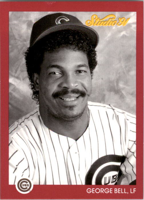 1991 Studio Baseball "Main Set" Cards #151 to #263 and Title Card