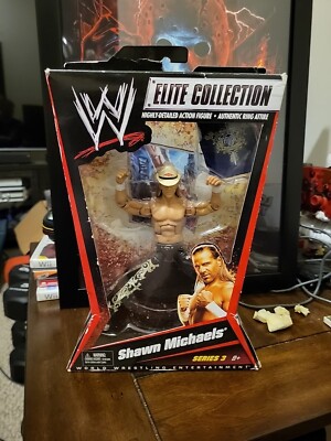 2010 WWE Mattel Heartbreak Kid Shawn Michaels Elite Wrestling