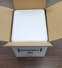 Insulated Foam Shipping Box - 8" x 6" x 6"