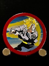 Trunks Dragon Ball Z Mini Menko 202 Shueisha Japanese JAPAN Very Rare