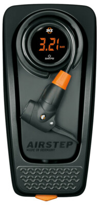 SKS Fusspumpe Airstep Digi max 7bar 102psi AV SV DV digitaler Manometer