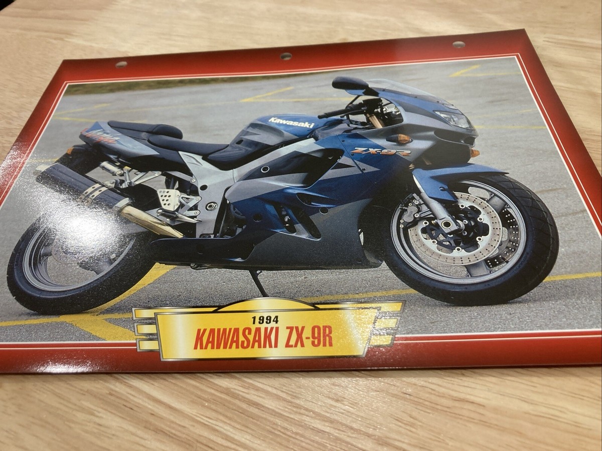 Kawasaki 900 ZX-9R 1994 Motorcycle Passion Collection Atlas