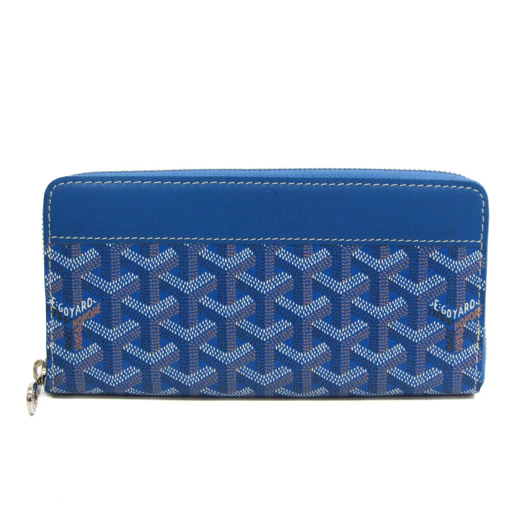 Goyard Matignon Apm Zip Gm 10 Women Men Leather Coated Canvas Long