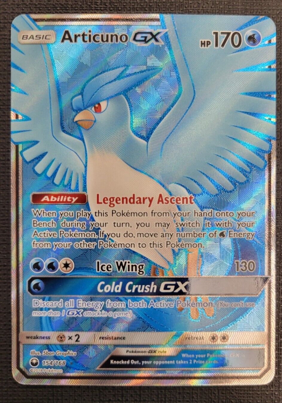 Articuno-GX (Full Art) - 154/168