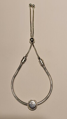 Pandora Moments Snake Chain Slider Bracelet And Chai Of Life 925 Silver  Charm