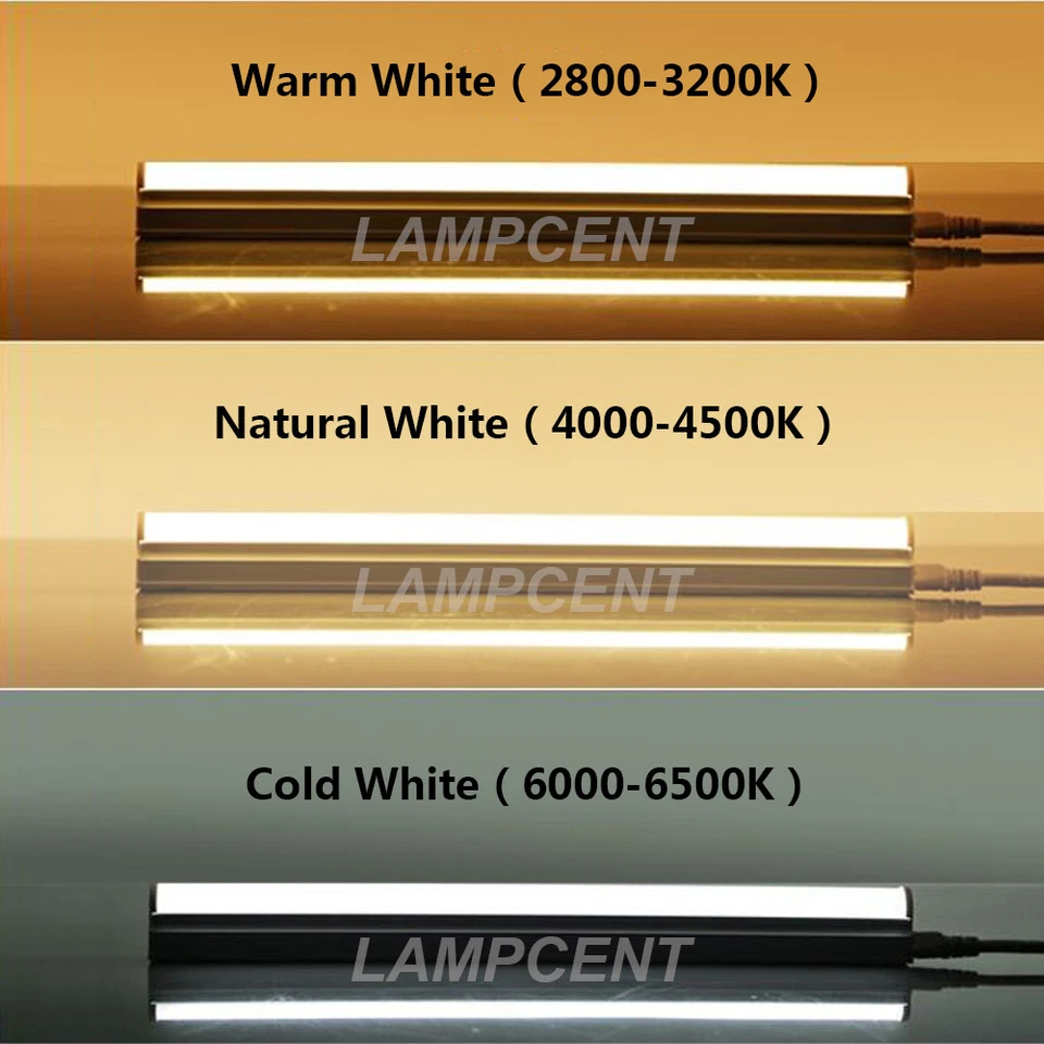 6-12/Pack T8 V Shape Integrated LED Tube 2,3,4,5,6, 8FT LED Shop Lights Fixture - Image 2 of 4