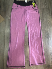 Ladies pink pants Zumba trousers pants Dance size small medium large xl NEW
