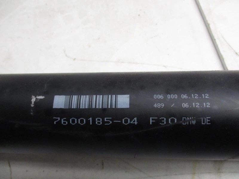 2013-2015 BMW 320I REAR DRIVE SHAFT 2.0L AT AWD 33K 4278 - Image 4 of 4