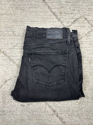 Levi's Damen Jeans schwarz W31 L30 | 710 Super Skinny | Größe FR40 | sehr guter Zustand