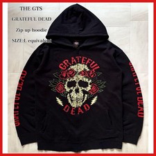 The GTS Grateful Dead Zip-up Hoodie Size L equivalent