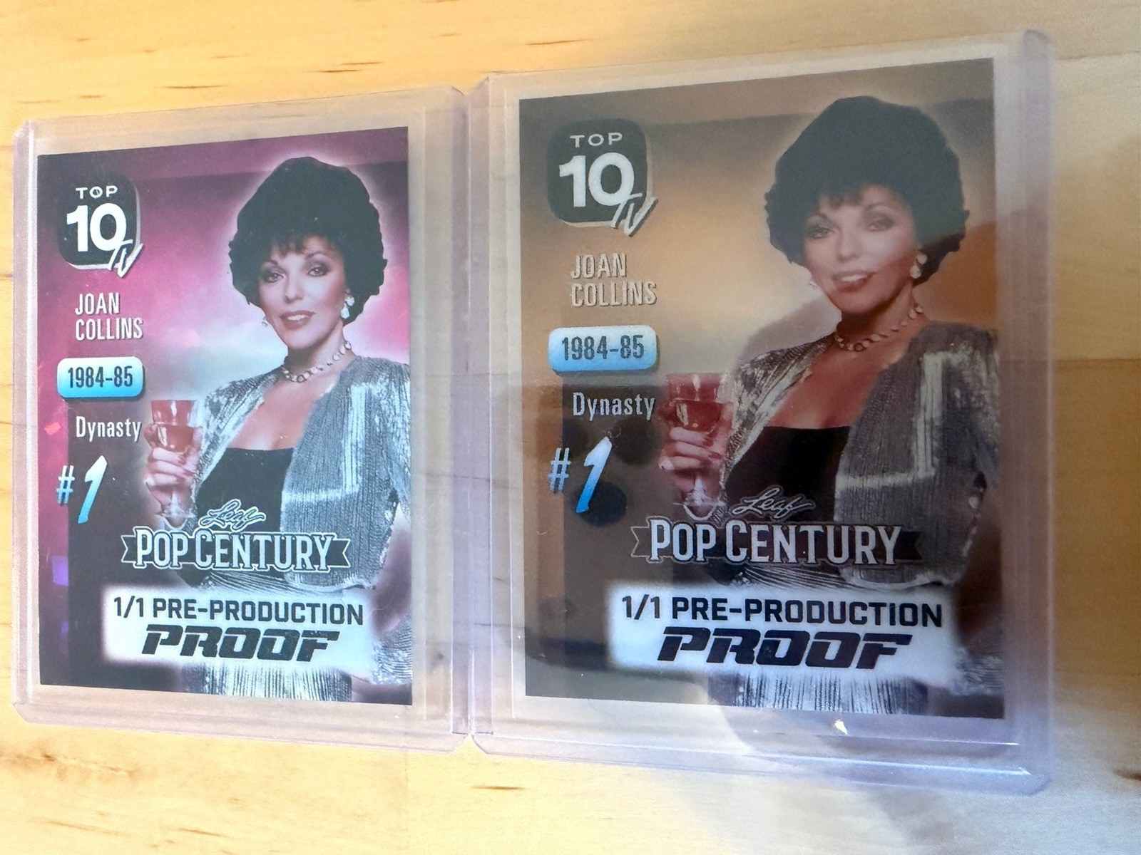 2025 Leaf Metal Pop Century - Entertainment Card Checklist
