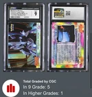 CGC 9 Mechanical Mewtwo Rainbow Foil #6 1999 Topps Movie Edition Pokemon