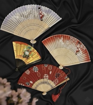 Four Authentic Fans from Japan, High Quality (New)