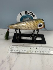CD 47 Custom Danny Fatboy Metal Lip Swimmer.  Scaled Baitfish Pat  Striped Bass.
