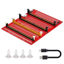 DDR3 DDR4 DDR5 Memory Tester Card With CR2032 Battery Slot And Type C Cable