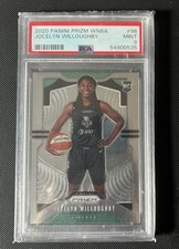 2020 Panini Prizm WNBA Jocelyn Willoughby #98 PSA 9 MINT Rookie RC