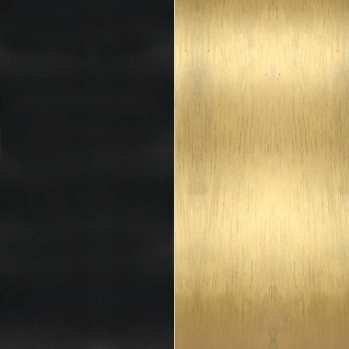 Capsule 10" High Matte Black and Gold Outdoor Wall Light - Picture 9 of 9