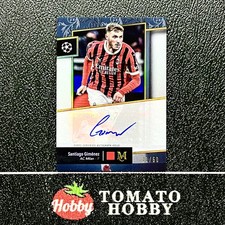 SANTIAGO GIMENEZ /50 AUTO GOLD TOPPS MUSEUM UEFA 2024-25 ARCHIVAL AC MILAN