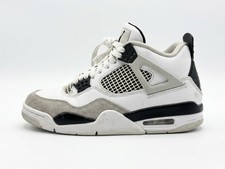Jordan 4 Retro weiss schwarz Black Gr 36 Kids...