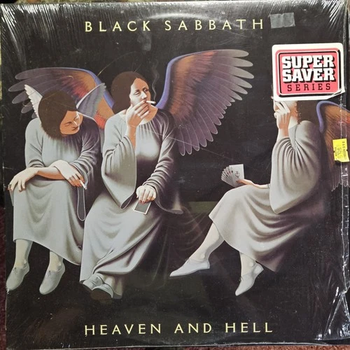 Black Sabbath Heven And Hell Vinyl Record Lp (Ex)