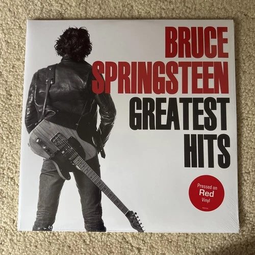 Bruce Springsteen Greatest Hits Limited Edition Ruby Red Vinyl Double LP Album