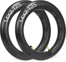 2-Pack 14X2.125 Bike Inner Tube,14 Inch E-Bike Tubes with Angled Valve Stem for 