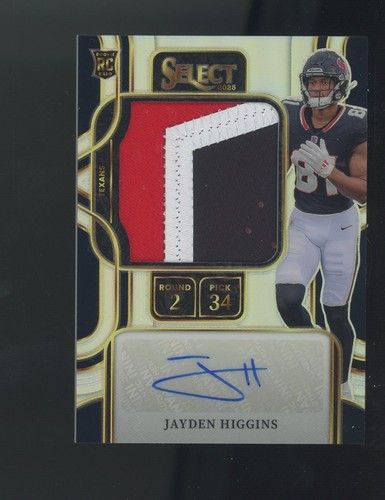 2025 Donruss Optic Jayden Higgins Base (RAW)