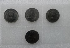 4 x India 1 Rupee 1999.B 1999.H 1997.B And 1996.N