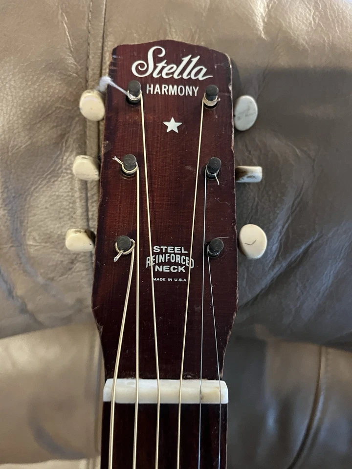 Harmony Años 60 H927 - Ala de Murciélago "Stella" - EE. UU. - Baja Acción - Ver Video - ¡Reproductor Gr8!! Foto 3 de 4