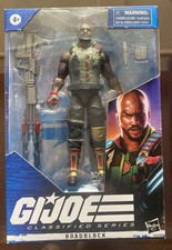 GI Joe Classified Series Roadblock 01 Action Figure 6 Inch Hasbro NEW SEALED