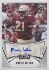 2021 Leaf Draft Marvin Wilson #BA-MW1 Auto 0c6