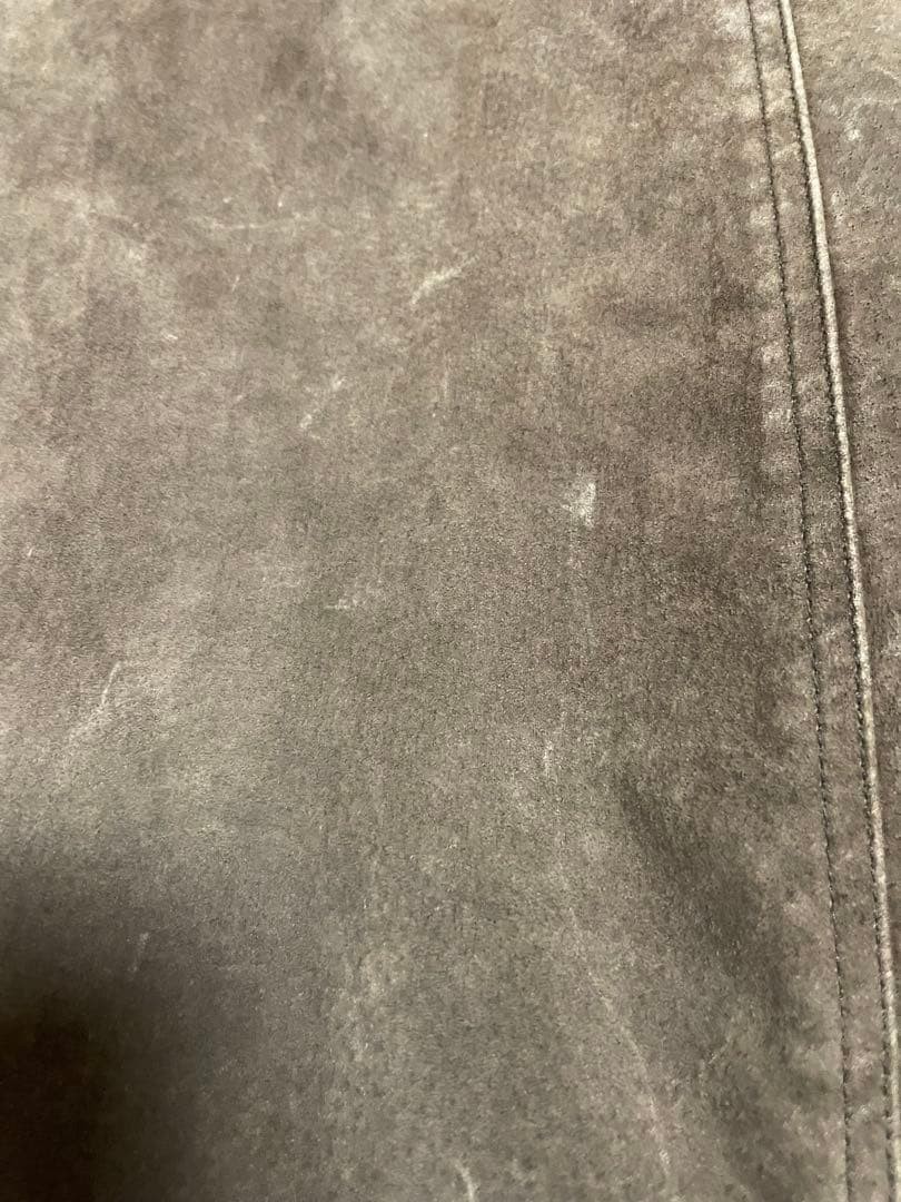 Vintage 90s St. John's Bay XL Suede Leather Jacket Coat Rare image 10